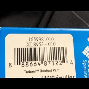 columbia tadami ii bootcut